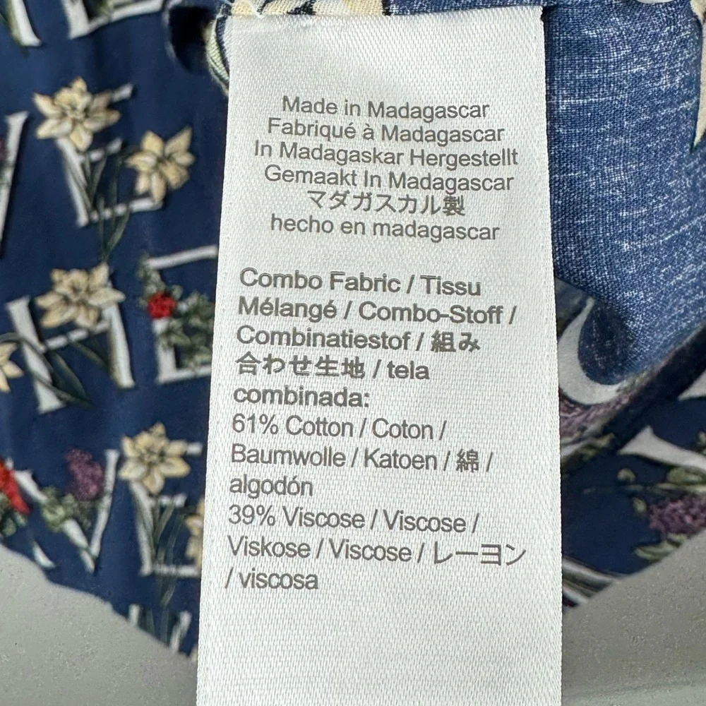 J.Crew‎ Men Hawaiian Floral Shirt Size Medium
